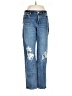 FRYE Hearts Blue Jeans Size 6 - photo 1