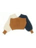 Shein Color Block Blue Pullover Sweater Size 7 - photo 2