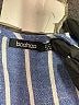 Boohoo 100% Cotton Stripes Blue Jumpsuit Size 10 - photo 4