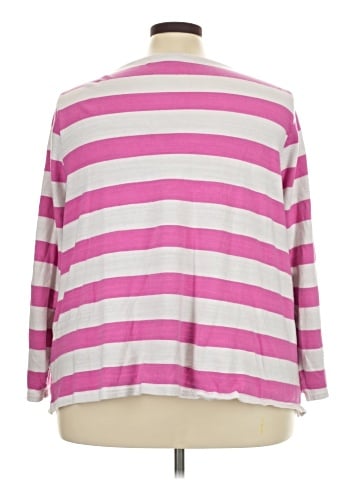 Lane Bryant 3/4 Sleeve T-Shirt (view 2)