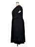 Periwinkle Solid Black Casual Dress Size 20W - photo 5
