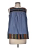 Pleione Blue Sleeveless Blouse Size M - photo 1