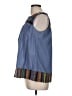Pleione Blue Sleeveless Blouse Size M - photo 5