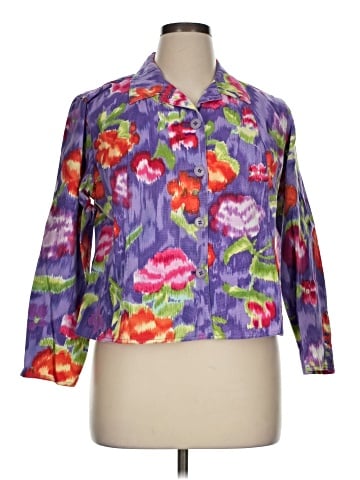 Coldwater Creek 3/4 Sleeve Blouse (view 1)