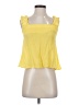 E&M Collection Yellow Sleeveless Top Size S - photo 1