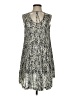 Ecote 100% Rayon Paisley Gray Casual Dress Size S - photo 1