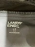 Lands' End Solid Black Track Pants Size L (petite) - photo 4
