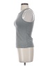 Klassy Network Gray Sleeveless Top Size XS - photo 5