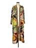 Conditions Apply 100% Viscose Yellow Orange Kimono One size - photo 1