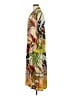 Conditions Apply 100% Viscose Yellow Orange Kimono One size - photo 5