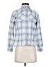 L.L.Bean 100% Cotton Plaid Blue Long Sleeve Button-Down Shirt Size XXS - photo 1