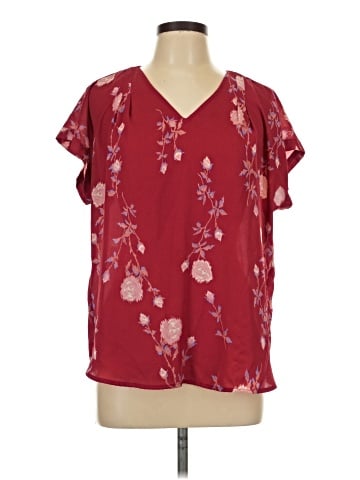 Simply Vera Vera Wang Short Sleeve Blouse (view 1)
