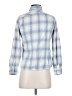 L.L.Bean 100% Cotton Plaid Blue Long Sleeve Button-Down Shirt Size XXS - photo 2