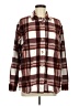 Eddie Bauer Plaid Brown Coat Size M - photo 1