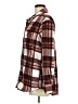 Eddie Bauer Plaid Brown Coat Size M - photo 5