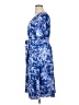Talbots Paisley Blue Casual Dress Size 16 (petite) - photo 5