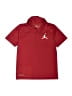 Air Jordan 100% Polyester Red Short Sleeve Polo Size 8-10 - photo 1