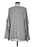 Very J Gray Poncho Size M - photo 2