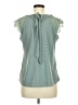 Unbranded Teal Short Sleeve Blouse Size M - photo 2