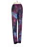 Terramar Sports Print Purple Active Pants Size XL - photo 1