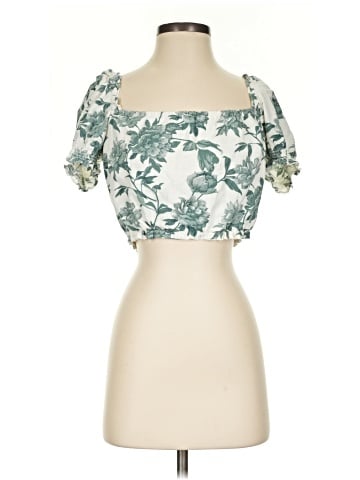 Abercrombie & Fitch Short Sleeve Blouse (view 1)