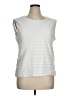 Calvin Klein Silver Sleeveless Top Size XL - photo 1
