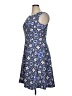Talbots Outlet Print Blue Cocktail Dress Size 14 - photo 4