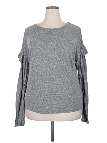 Time and Tru Long Sleeve Top (view 1)