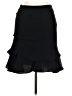 Etcetera 100% Polyester Solid Black Formal Skirt Size 8 - photo 1