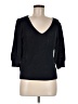 78 & Sunny 100% Polyester Black Pullover Sweater Size M - photo 1