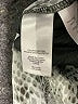 AK Anne Klein 100% Polyester Animal Print Silver Long Sleeve Blouse Size S (estimated) - photo 8