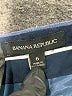 Banana Republic Chevron-herringbone Blue Wool Pants Size 6 - photo 7