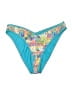 L Space Print Blue Swimsuit Bottoms Size 25 waist (estimated) - photo 1