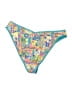 L Space Print Blue Swimsuit Bottoms Size 25 waist (estimated) - photo 2