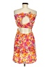 Shein Tropical Orange Cocktail Dress Size 6 - photo 2