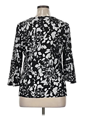New Directions 3/4 Sleeve Blouse (view 2)
