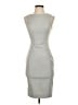 H&M Solid Gray Cocktail Dress Size 4 - photo 1