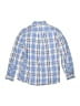 Vineyard Vines 100% Cotton Plaid Blue Long Sleeve Button-Down Shirt Size M (kids) - photo 2