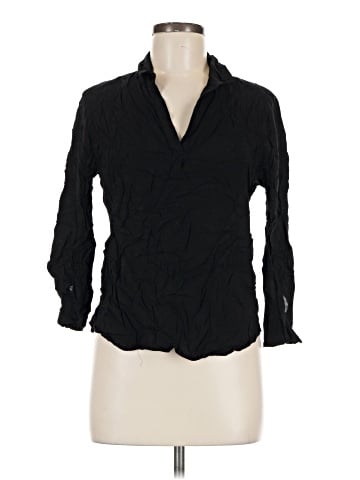 Velvet by Graham & Spencer 3/4 Sleeve Button-Down Shirt (view 1)