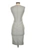 H&M Solid Gray Cocktail Dress Size 4 - photo 2