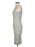 H&M Solid Gray Cocktail Dress Size 4 - photo 5