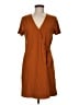 TeXTURE & THREAD Madewell Brown Casual Dress Size M - photo 1