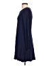 Express Outlet Solid Blue Casual Dress Size S - photo 5