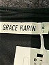 Grace Karin Black 3/4 Sleeve Blouse Size M - photo 7