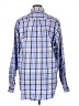 PETER MILLAR 100% Cotton Plaid Blue Long Sleeve Button-Down Shirt Size XL - photo 2