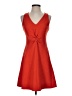 Leifsdottir Solid Red Cocktail Dress Size 0 - photo 1