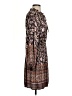 Current Air 100% Polyester Paisley Brown Casual Dress Size XS - photo 4