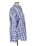 PETER MILLAR 100% Cotton Plaid Blue Long Sleeve Button-Down Shirt Size XL - photo 4