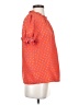 Shein Orange Short Sleeve Blouse Size 4 - photo 4