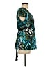 AGB Teal Short Sleeve Blouse Size L - photo 4